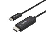 3ft (1m) USB C to HDMI Cable - 4K 60Hz USB Type C to HDMI 2.0 Video Adapter Cable - Thunderbolt 3 Compatible - Laptop to HDMI Monitor/Display - DP 1.2 Alt Mode HBR2 - Black