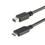 1 m (3.3 ft.) USB-C to Mini DisplayPort Cable - 4K 60Hz - Black