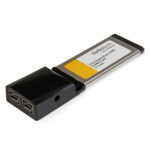 2 Port ExpressCard 1394b FireWire Laptop Adapter Card