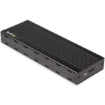 USB-C 10Gbps to M.2 NVMe SSD Enclosure - Portable External M.2 NGFF PCIe Aluminum Case - 1GB/s Read/Write - Supports 2230, 2242, 2260, 2280 - TB3 Compatible - Mac & PC