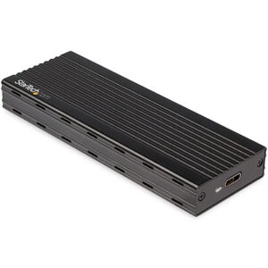 USB-C 10Gbps to M.2 NVMe SSD Enclosure - Portable External M.2 NGFF PCIe Aluminum Case - 1GB/s Read/Write - Supports 2230, 2242, 2260, 2280 - TB3 Compatible - Mac & PC