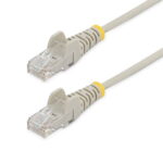 10 ft. CAT6 Ethernet Cable - Slim - Snagless RJ45 Connectors - Gray