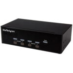 4-port KVM Switch with Dual VGA - USB 2.0