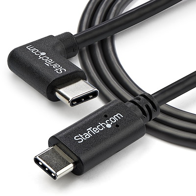 Right-Angle USB-C Cable - M/M - 1 m (3 ft.) - USB 2.0 - Image 5