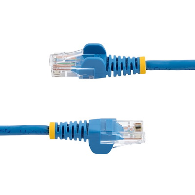 75 ft Cat5e Blue Snagless RJ45 UTP Cat 5e Patch Cable - 75ft Patch Cord - Image 3