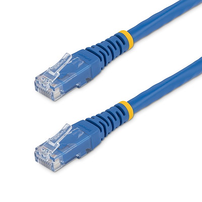 thumbnail image 2 of 35ft CAT6 Ethernet Cable - Purple Snagless Gigabit - 100W PoE UTP 6 2 of 14