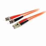 Fiber Optic Cable - Multimode Duplex 62.5/125 - LSZH - LC/ST - 10 m