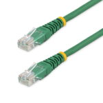 Cat5e Patch Cable with Molded RJ45 Connectors - 3 ft. - Green