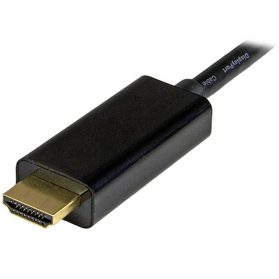 6ft (2m) Mini DisplayPort to HDMI Cable - 4K 30Hz Video - mDP to HDMI Adapter Cable - Mini DP or Thunderbolt 1/2 Mac/PC to HDMI Monitor/Display - mDP to HDMI Converter Cord - Image 4