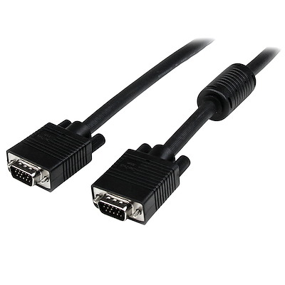 18in Coax High Resolution VGA Monitor Cable - HD15 M/M