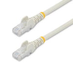 4ft CAT6 Ethernet Cable - White CAT 6 Gigabit Ethernet Wire -650MHz 100W PoE RJ45 UTP Network/Patch Cord Snagless w/Strain Relief Fluke Tested/Wiring is UL Certified/TIA
