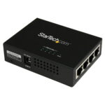 4-Port Gigabit Midspan - PoE+ Injector - 802.3at/af