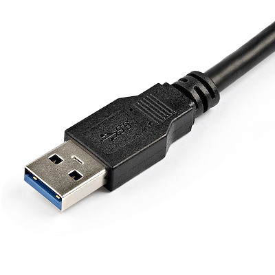 2m Black SuperSpeed USB 3.0 (5Gbps) Extension Cable A to A - M/F - Image 2