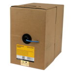 Bulk Cat 5e Ethernet Cable - 500 ft. - Solid - Plenum CMP - Blue - TAA Compliant