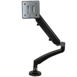 Single Desk-Mount Monitor Arm - Full Motion Articulating - Steel - For up to 34" (15.4lb/7kg) Displays